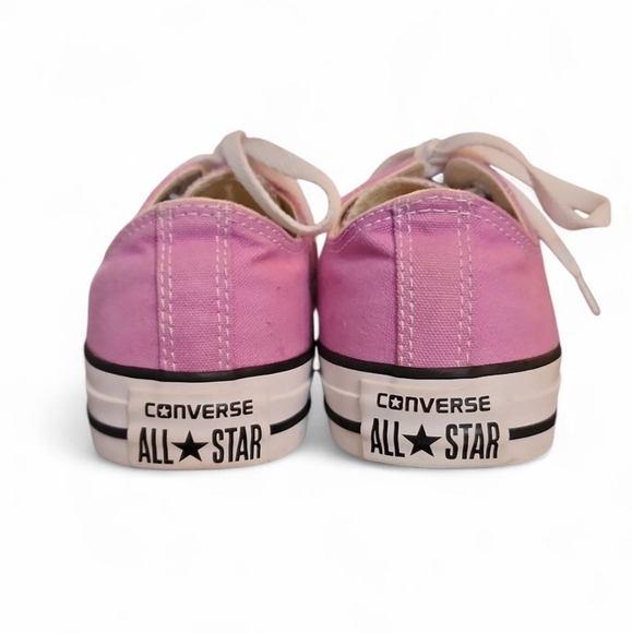 Converse Chuck Taylor All Star Low Top Unisex Purple Canvas 155576C Sz 8.5 Women - Picture 7 of 9